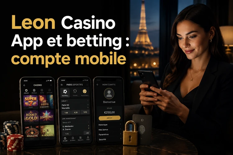 App Leon et betting: comprendre le compte mobile et les deux univers