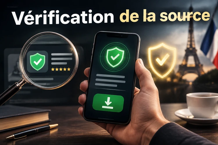 Vérification de la source