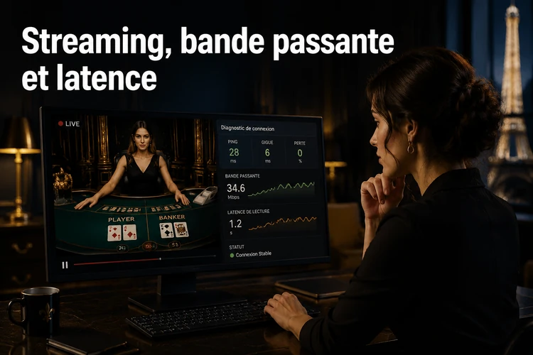 Streaming, bande passante et latence