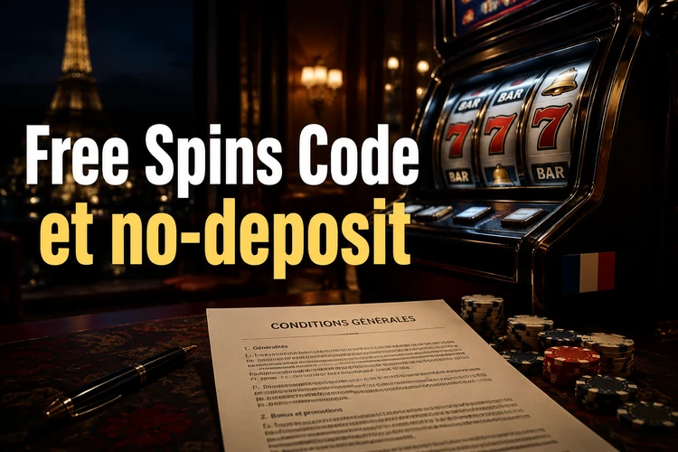 Free Spins Code: quel lien avec le no-deposit