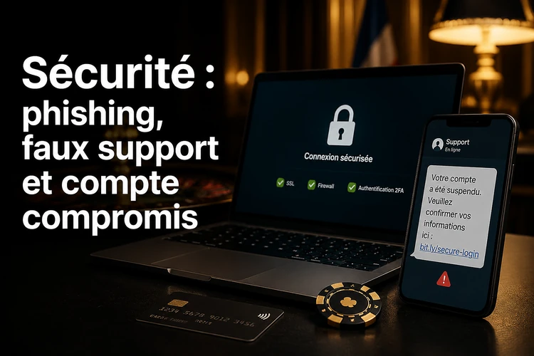 Sécurité: phishing, faux support et compte compromis