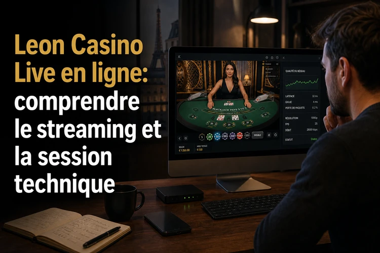 Leon Casino Live en ligne: comprendre le streaming et la session technique