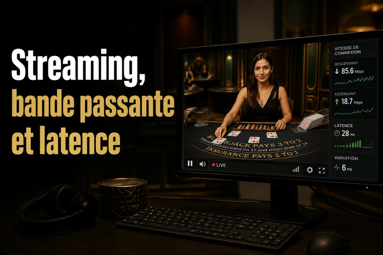 Streaming, bande passante et latence